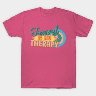 Travel Is My Therapy T-Shirt